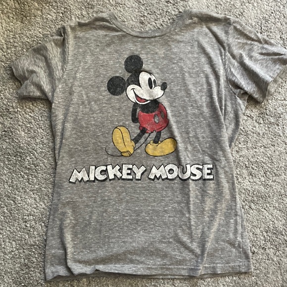 Disney Mickey Mouse t-shirt, youth large, gray